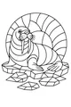 Walter the Walrus Basks on His Ice Throne