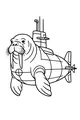 Walrus Captain and the Silly Submarine