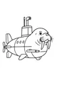Captain Walrus and His Undersea Submarine