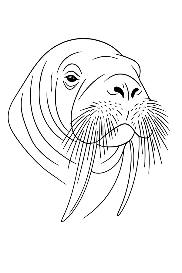 Whiskers and Tusks in the Arctic Sun