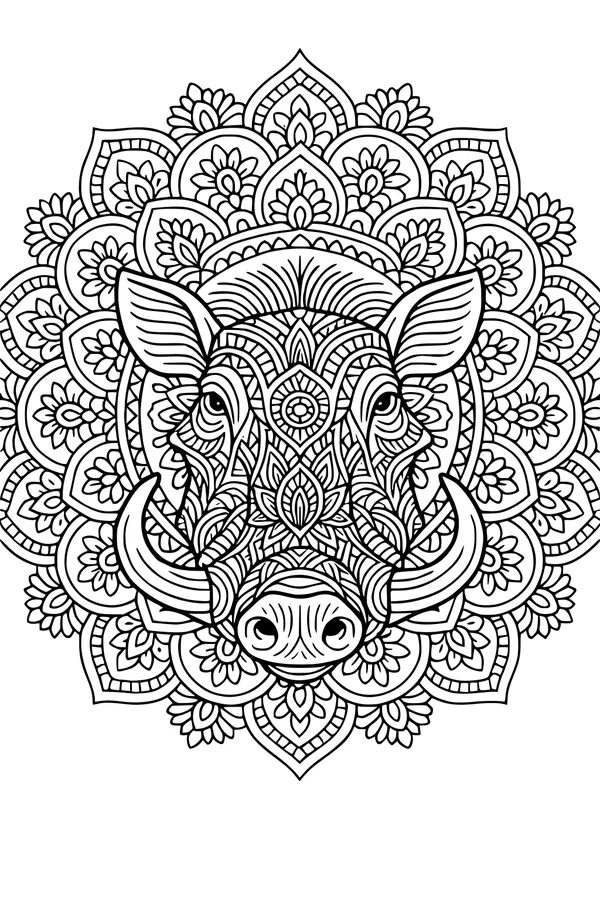 Warthog Whirls and Patterns