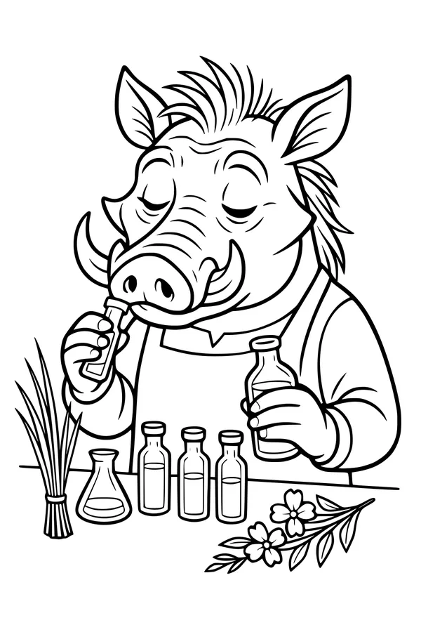 Warthog’s Scent Lab Surprise