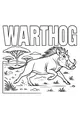 Warthog Whizzes Across the Savanna