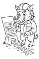 Wally Warthog Builds a Tunnel