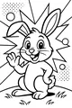 Benny Bunny Waves Hello from the Hill