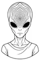 Visitor With Wavy Forehead