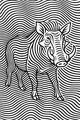 Wiggly Stripes and the Playful Warthog