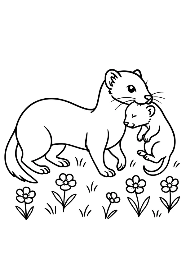 Weasel Mama’s Garden Walk