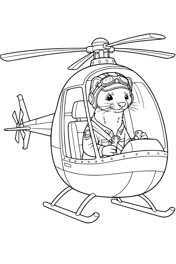 Pilot Weasel’s Big Helicopter Spin