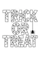 Webby Trick or Treat Sign