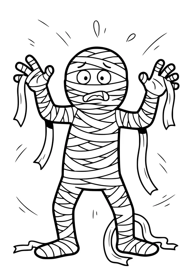 Uh-Oh Tippy the Wiggly Mummy