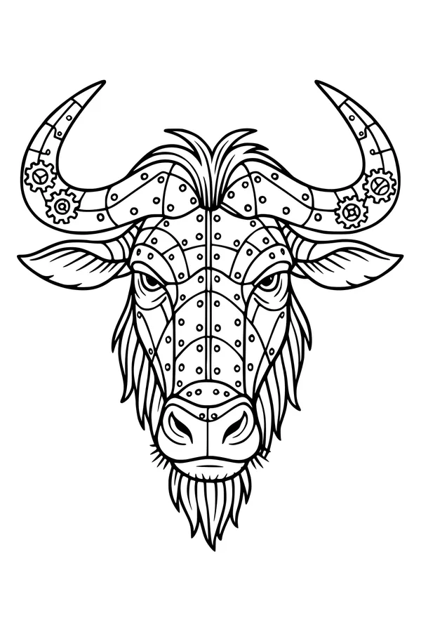 Gears and Horns: Wildebeest Wonder