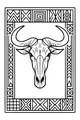 Savanna Horns Portrait