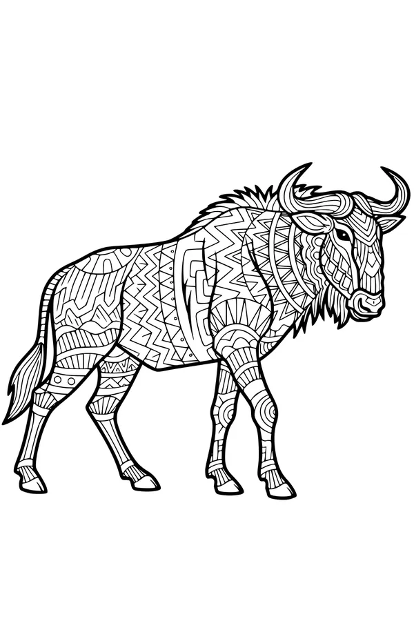 Wally the Wildebeest Walks