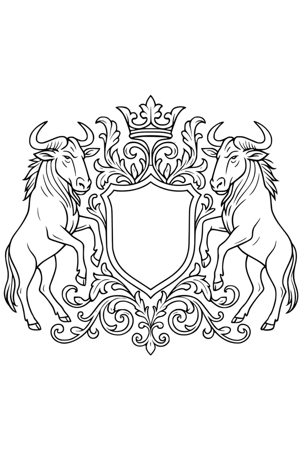 Wildebeest Guardians of the Crowned Crest