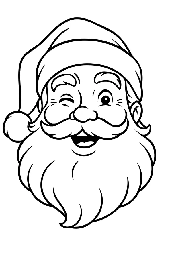 Santa's Jolly Wink