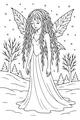 Willow-Haired Fairy in Winter
