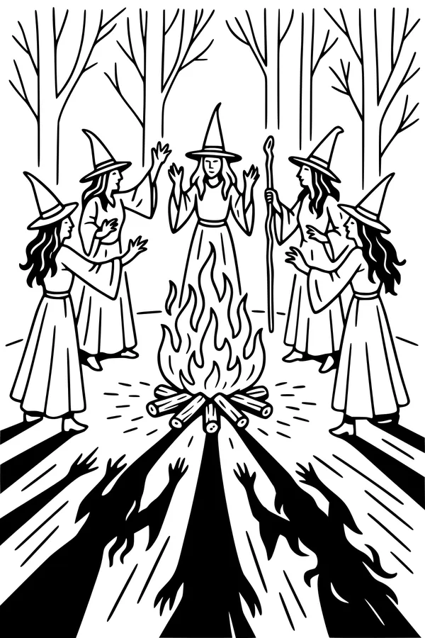 Witches' Firelight Circle