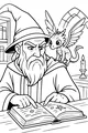 Spellbook Lesson with Baby Dragon