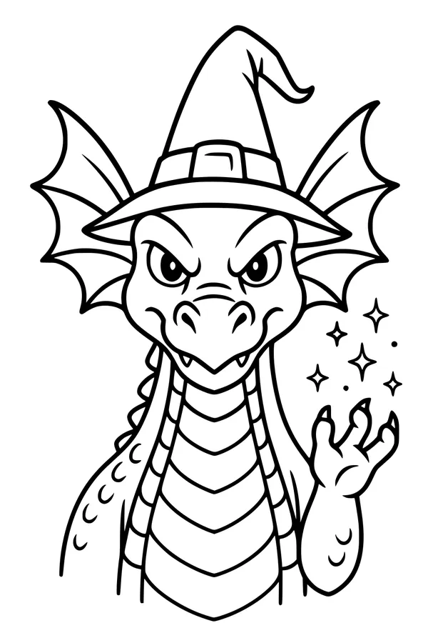 Wizard Dragon and the Sparkly Spell