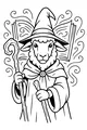 Sheep Wizard and the Magic Book