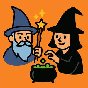Wizards & Witches coloring page category