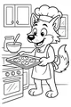 Wolf Baker's Cookie Surprise