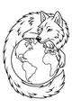 Wolf Who Hugs the World