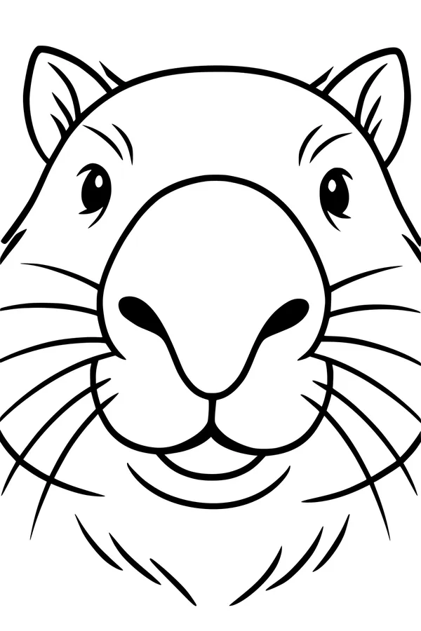 Wombat With A Big Round Nose