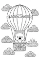 Wally Wombat Rides the Sky Balloon