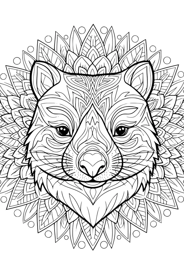 Wombat With Leafy Crown