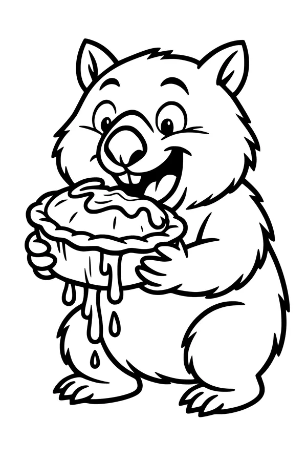 Wombat and the Melty Pie