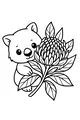 Wombat and the Big Bush Blossom