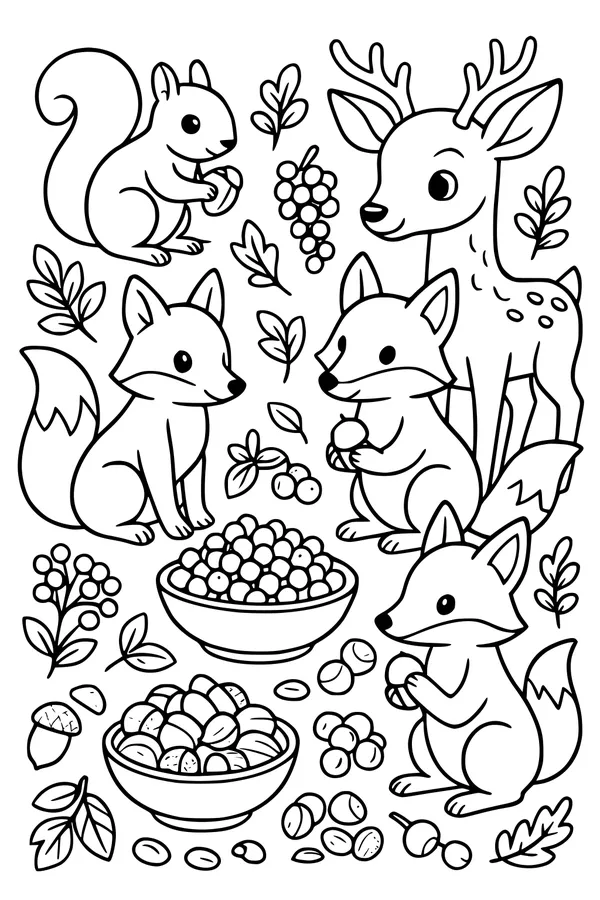 Forest Friends Harvest Feast
