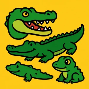 Alligator & Crocodile