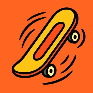 Skateboarding